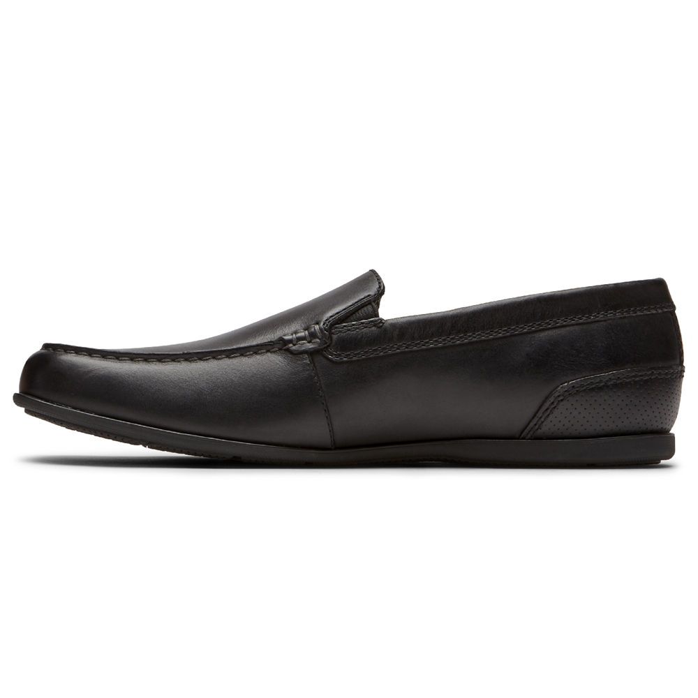 Rockport Slip-Ons Herre Svart - Malcom Venetian - FYMV31052